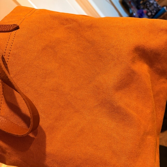 Madewell Mustard and Brown Tote Bag - Picture 4 of 6